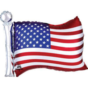 Balloon Foil Patriotic Flag USA