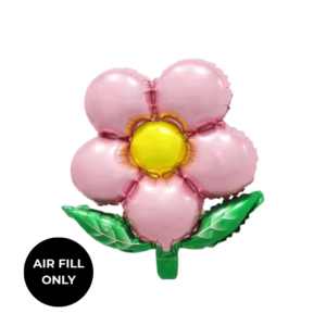 Non Helium Balloon: Mini Flower Pink