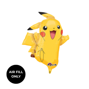 Non Helium Balloon: Mini Pokemon Pikachu