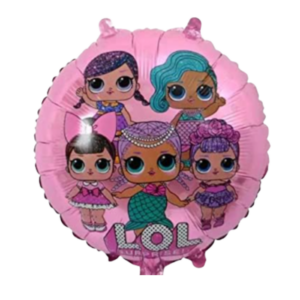 Balloon Foil LOL Doll Surprise Pink