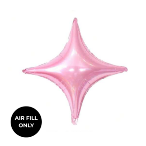 Non Helium Balloon: Starpoint Pink 5"