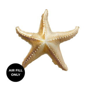 Non Helium Balloon: Shell Starfish Realistic
