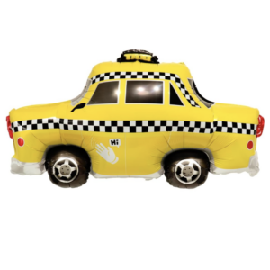 Balloon Foil Taxi Cab New York