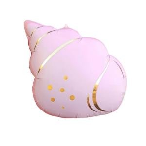 Balloon Foil Shell Conch Pink